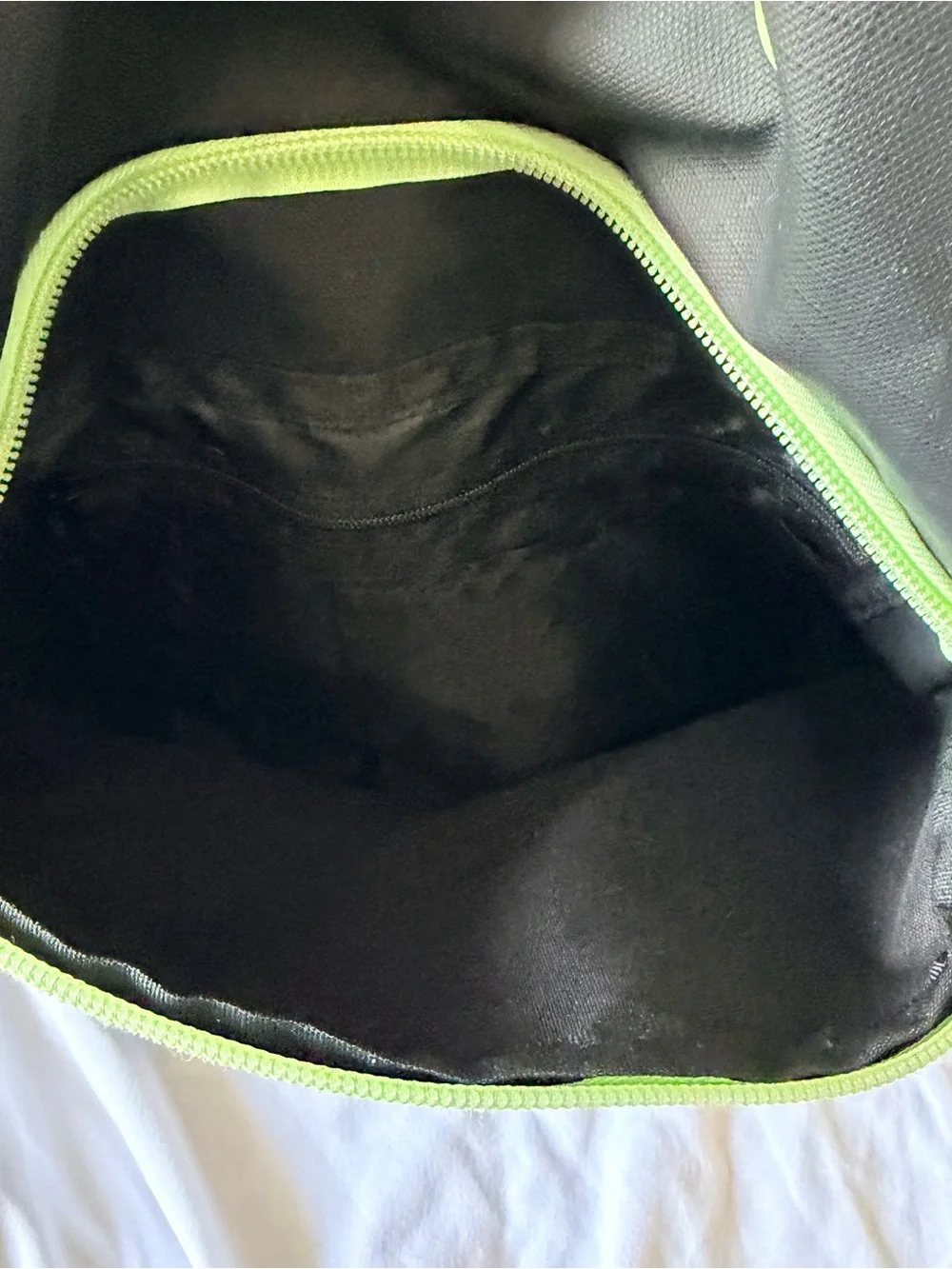 Puma Black Backpack with Neon Lime Accents